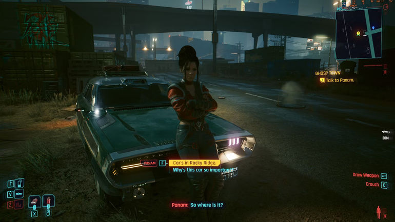 First Meeting with Panam