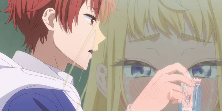 Minami Fuyuki is hurt by classmate Valentine's Day in Hokkaido Gals Are Super Adorable!