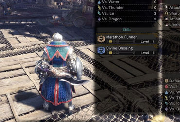 The Art of Divine Blessing in Monster Hunter World