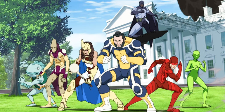 Original Guardians of the Globe in Invincible