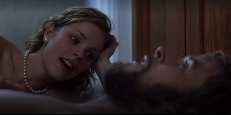 Rachel McAdams as Allie and Ryan Gosling as Noah in The Notebook