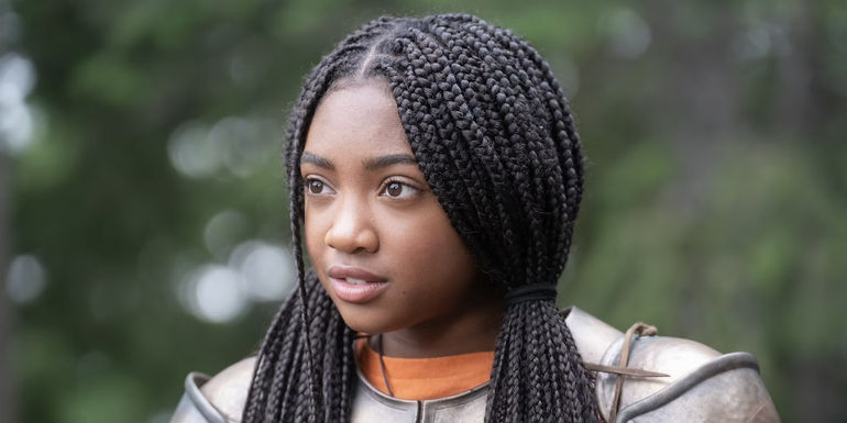 Leah Sava Jeffries as Annabeth Chase in Percy Jackson and the Olympians