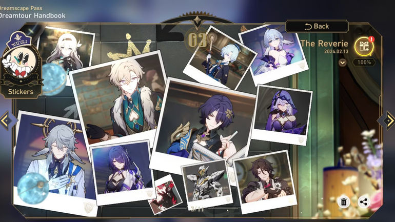 Unveiling the Mysteries of Chapter 3 - The Reverie Dreamscape Pass Stickers