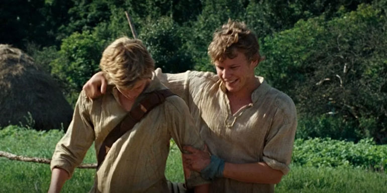 Eragon and Roran in Eragon.