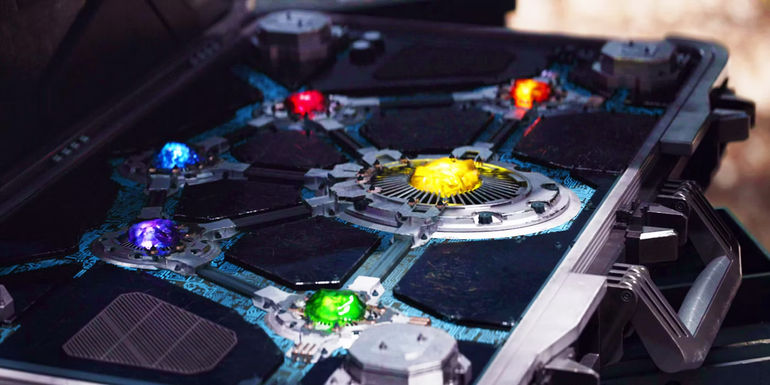The Infinity Stones ready to be returned in Avengers Endgame