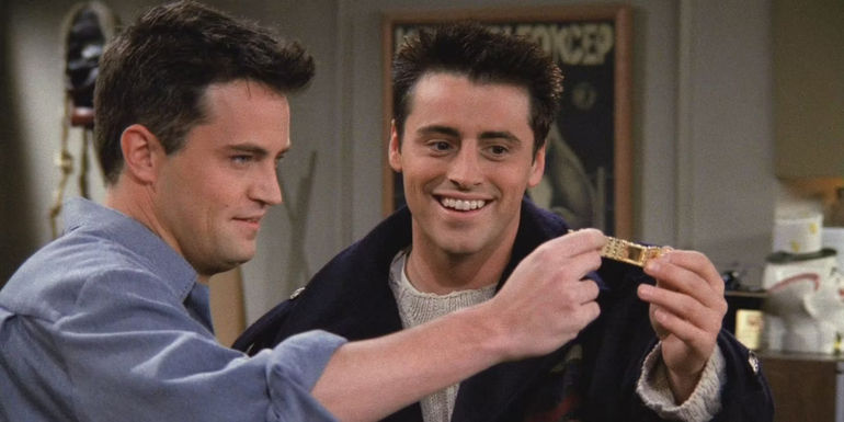Chandler and Joey