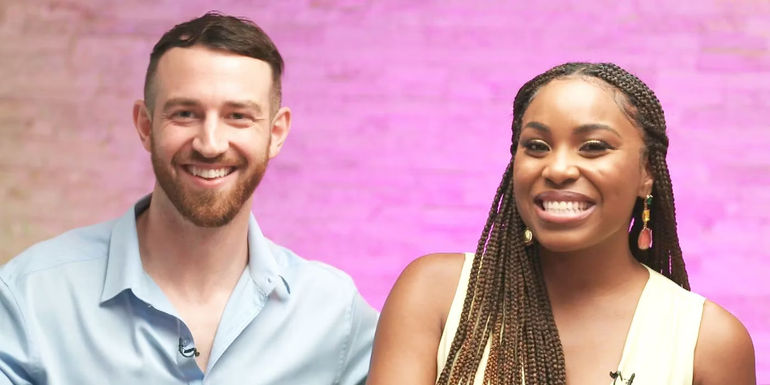 Lauren Speed Cameron Hamilton Love Is Blind Smiling