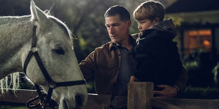 last light - matthew fox and son
