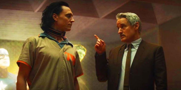 Morbius speaking to Loki in Loki season 1