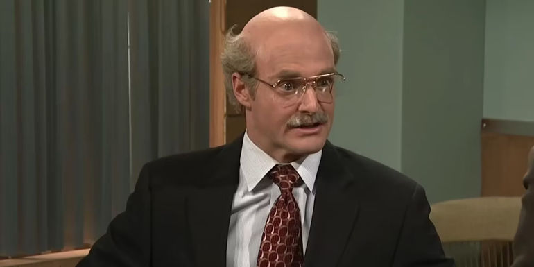 Carl (Will Forte) looking angry in Fart Face in SNL