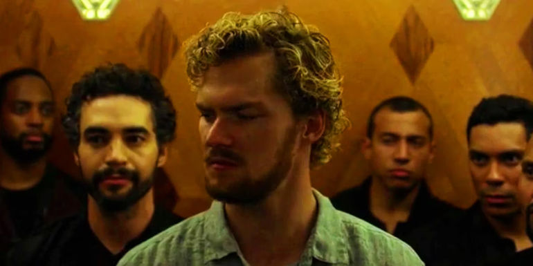 Danny Rand with members of the Hand in Iron Fist