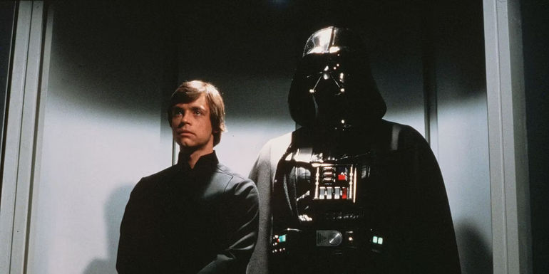 Mark Hamill as Luke Skywalker and Darth Vader in Star Wars