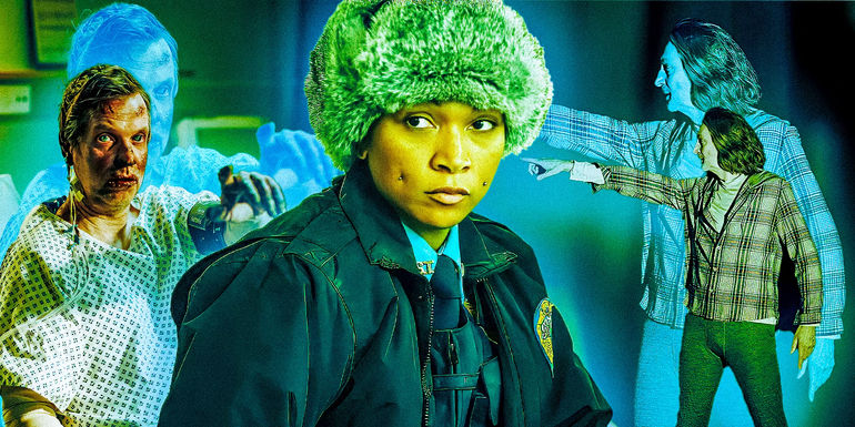 Navarro From True Detective Night Country & A person Pointing at her 