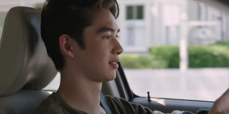 Steven driving in The Summer I Turned Pretty