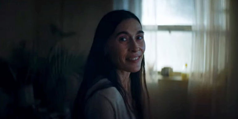 Victoria Haralabidou as Lena Pascal in The Tourist.