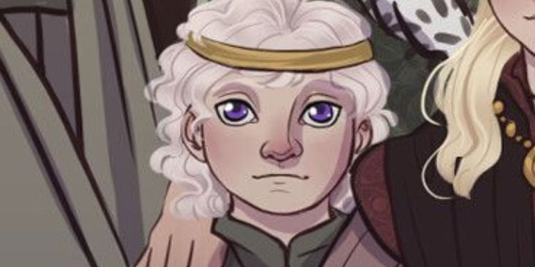 Maelor Targaryen, art by Naomimakesart