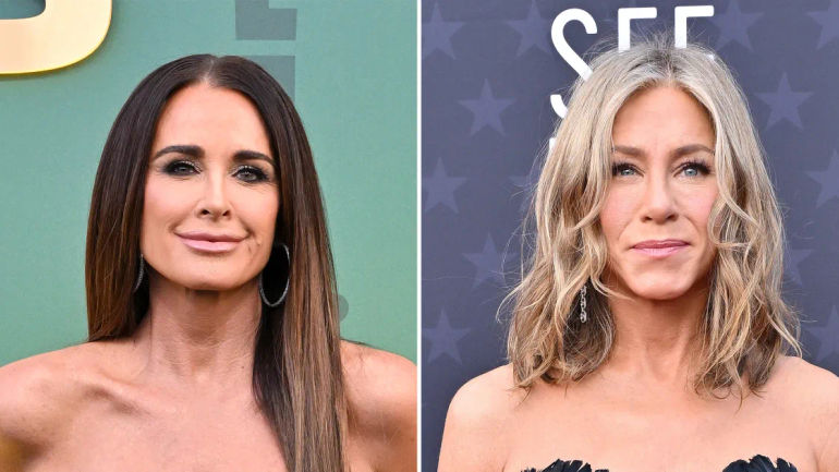 A Night to Remember: Jennifer Aniston and Kyle Richards at the 2024 Peoples Choice Awards