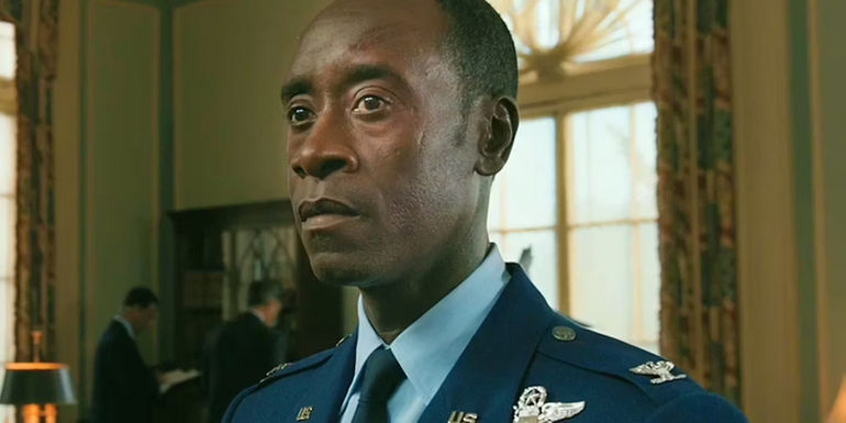 Don Cheadle as James Rhodey Rhodes in The Falcon and the Winter Soldier