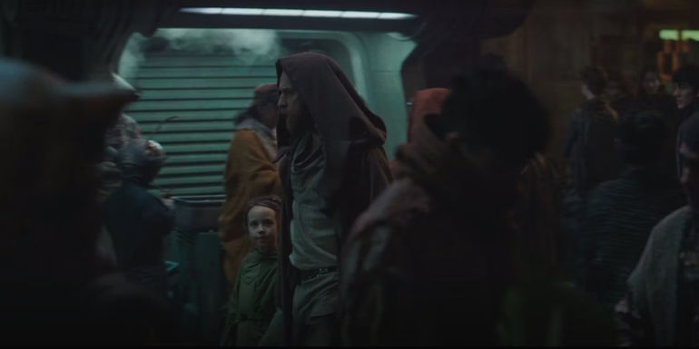 Obi-Wan Kenobi and Leia