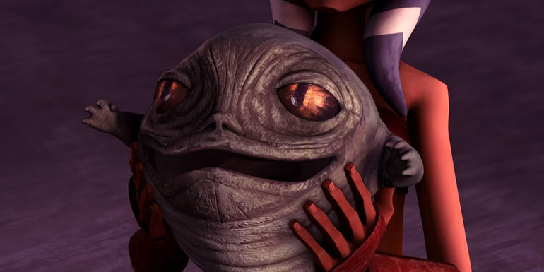 Rotta The Hutt Star Wars The CLone Wars Movie Stinky