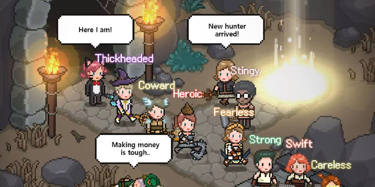 Evil Hunter Tycoon characters