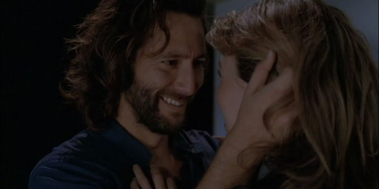 Carrie and Saul embrace in 'Homeland'