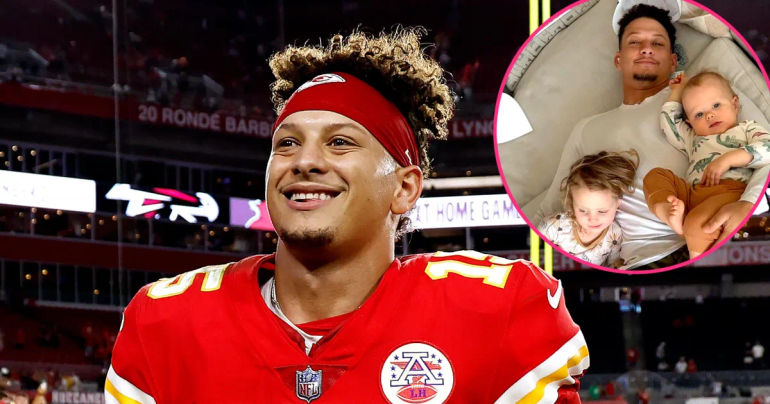 A Champion's Family Time: Patrick Mahomes Bonds with His Little Ones
