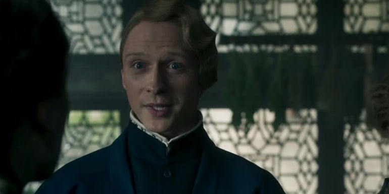 Barthanes smiling in The Wheel of Time.