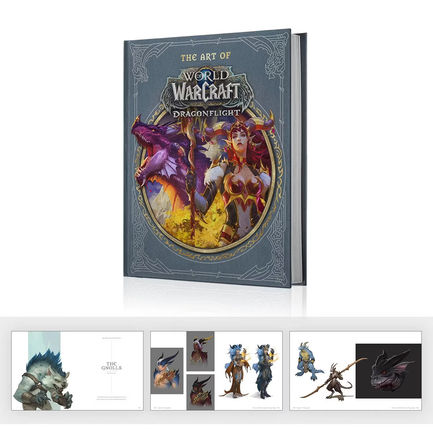 world of warcraft dragonflight collector's edition art book