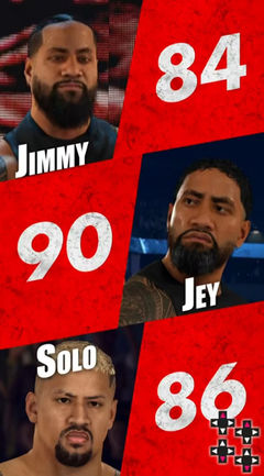 wwe 2k24 bloodline ratings