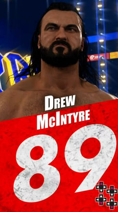wwe 2k24 drew mcintyre rating