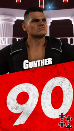 wwe 2k24 gunther rating