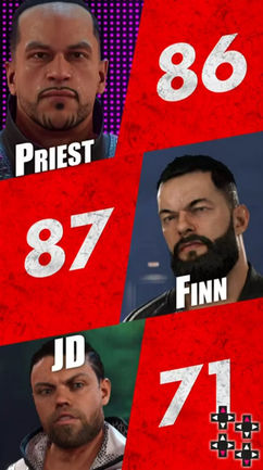 wwe 2k24 judgment day ratings