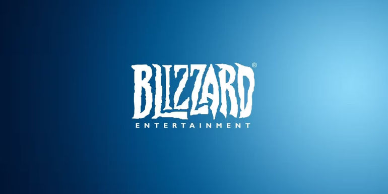 white blizzard logo on a blue gradient background