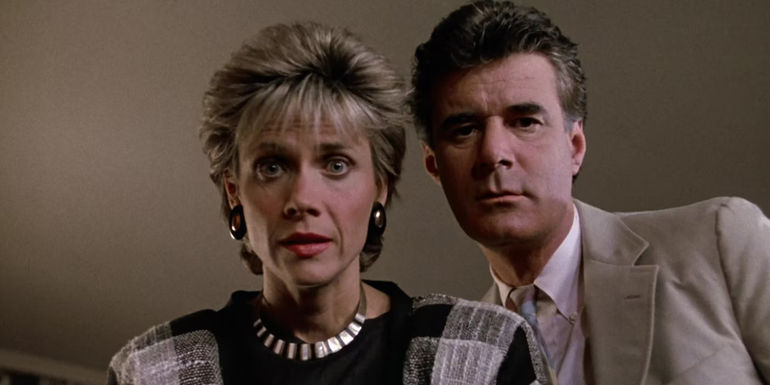 Ferris Bueller parents looking at him in Day Off