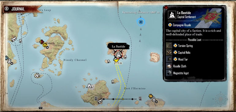 How to Find Wood Tar in Skull and Bones