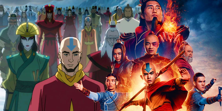 The Legacy of Past Avatars in Netflix's Last Airbender Intro