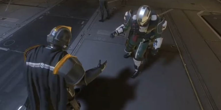 Playing Rock, Paper, Scissors in Helldivers 2