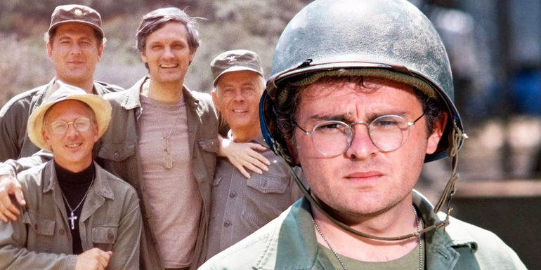 Radar and the cast of MASH