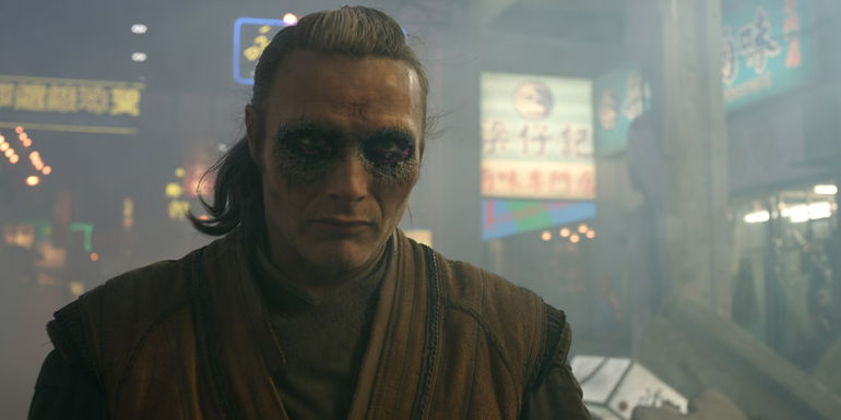 Mads Mikkelsen as Kaecilius in Doctor Strange