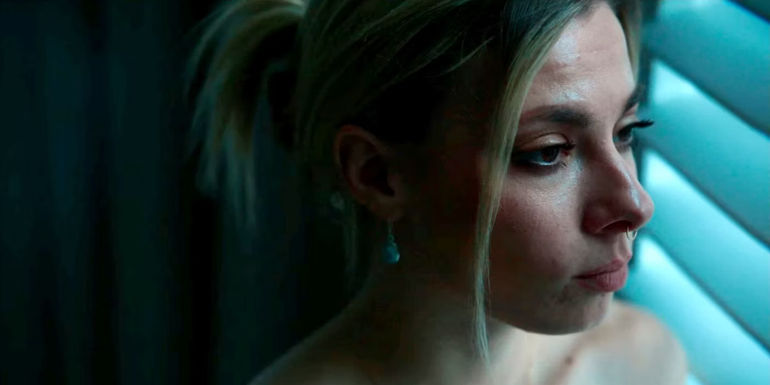 Abby Furness in Can I Tell You a Secret? on Netflix.