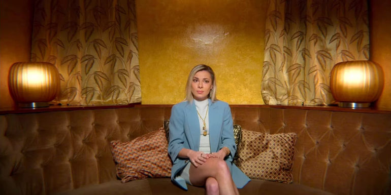 Abby Furness in Can I Tell You a Secret? on Netflix.