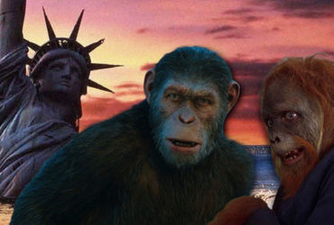 Evolution of Primate Dominance in Cinematic Universes