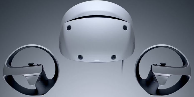 playstation vr2 headset and sense controllers