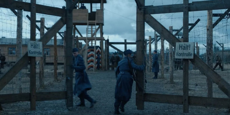 Stalag Luft III Gates Masters of the Air