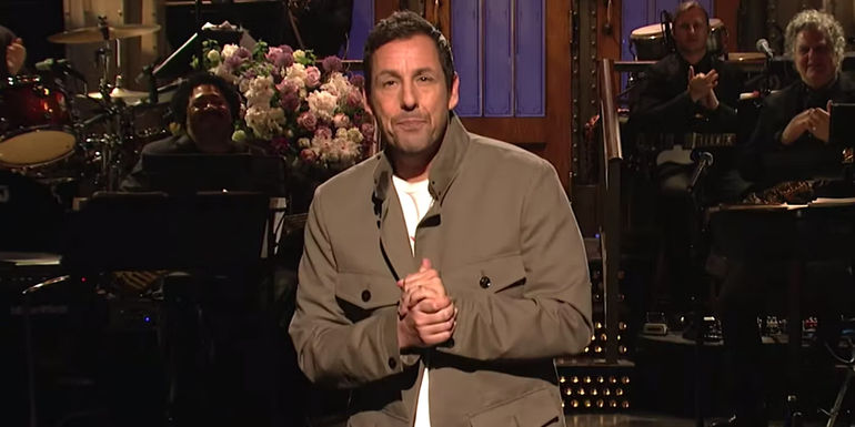 Adam Sandler hosting SNL in 2019