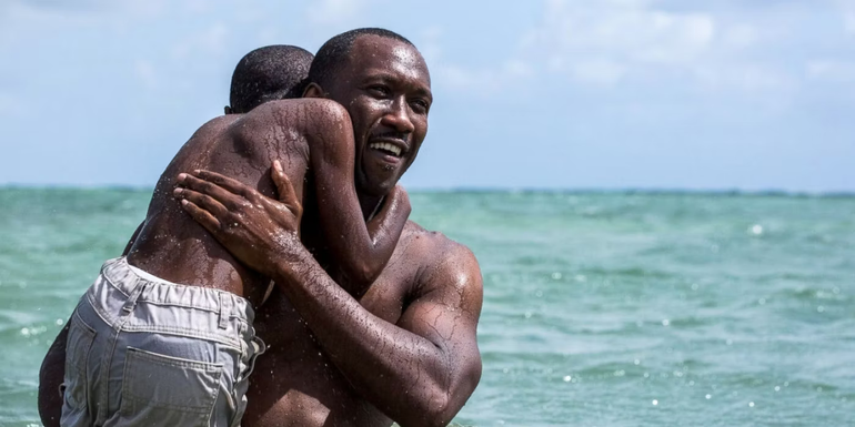 Moonlight Beach Scene - Box Office: $64,895,106 - Moonlight (2016)