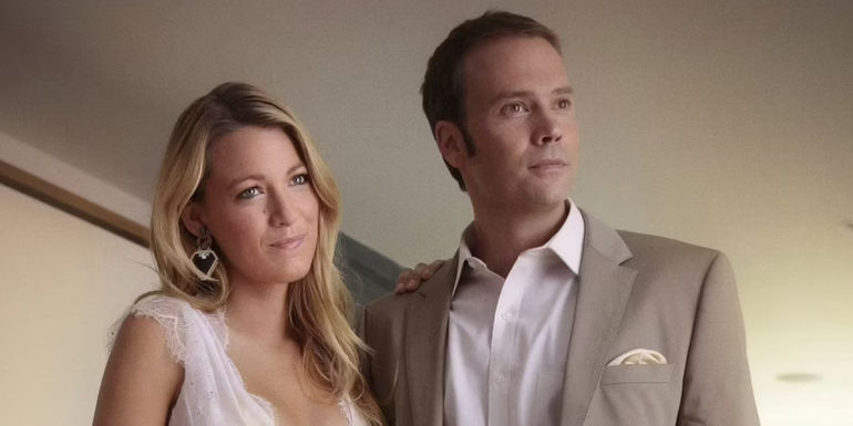 Serena van der Woodsen and Steven Spence standing together in Gossip Girl