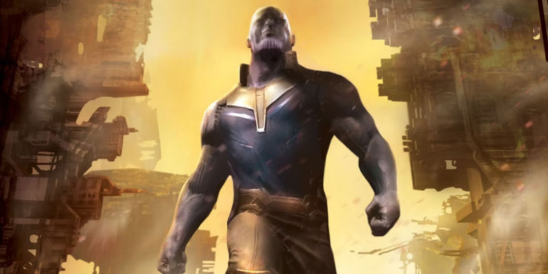 Bìa Thanos Titan Consumed - Tiểu Thuyết Kết Nối MCU Ủng Hộ Sự Thâu Tóm Của Viên Đá Tâm Lý