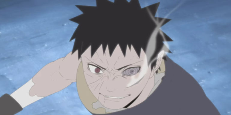 Obito Healing his Wounds - Had Six Path Powers - Obito Uchiha